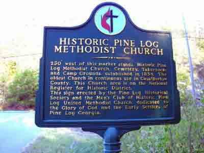 Historic Pine Log Methodist Church