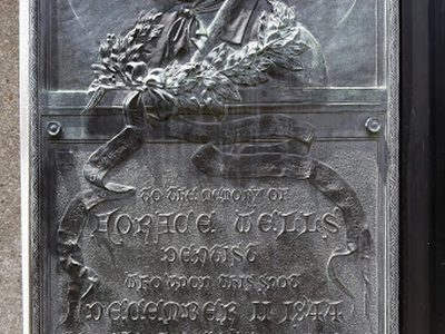 In Memory of Horace Wells (the blessings of anaesthesia)