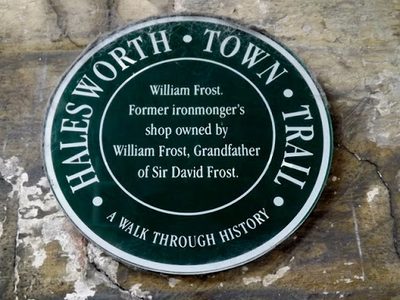 Halesworth Town Trail plaque