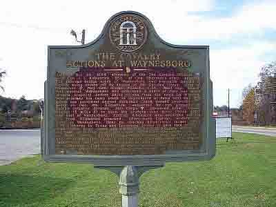 The Cavalry Actions at Waynesboro