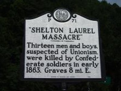 SHELTON LAUREL MASSACRE