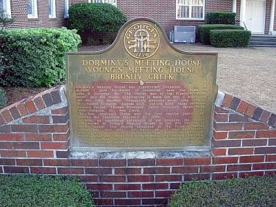 Dorminy's Meeting House, Young's Meeting House, Brushy Creek