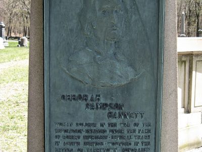 Deborah Sampson Plaque