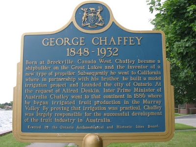 George Chaffey 1848-1932