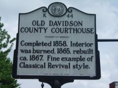 OLD DAVIDSON COUNTY COURTHOUSE