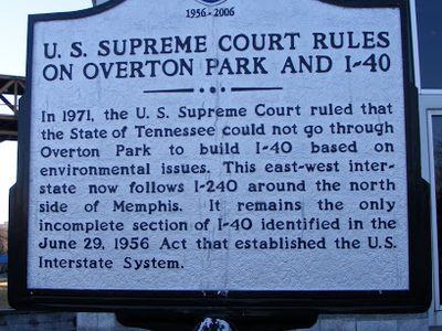 US Supreme Court Rules on Overton Park and I-40