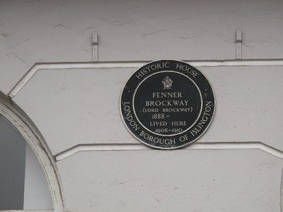 Plaque to Fenner Brockway