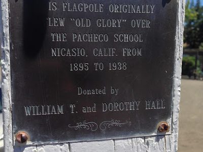 Pacheco School Flagpole