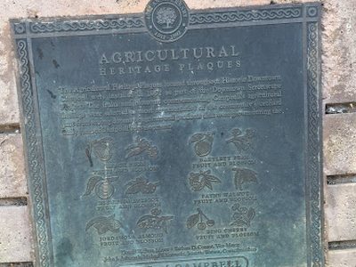 Agricultural Heritage Plaques