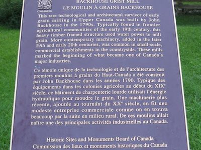 Backhouse Grist Mill