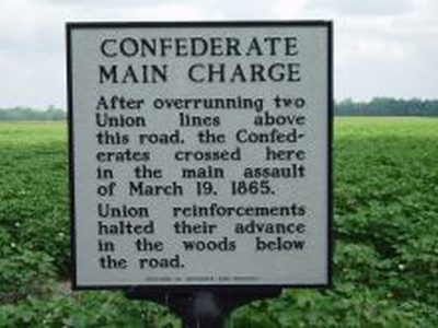 CONFEDERATE MAIN CHARGE