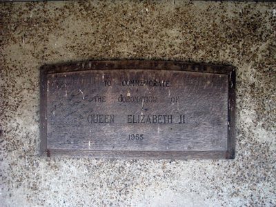 Queen Elizabeth II Coronation Plaque