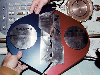 Soyuz Test Project Plaque