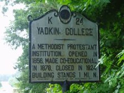 YADKIN COLLEGE