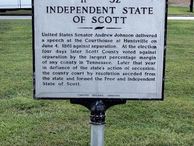 Historical Marker: Independent State of Scott