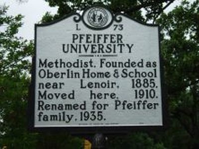 PFEIFFER UNIVERSITY