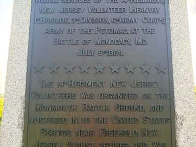 The Heroic Services of the 14th Regiment New Jersey Volunteer Infantry