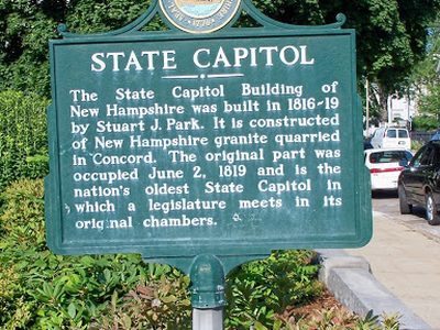 State Capitol Historical Marker