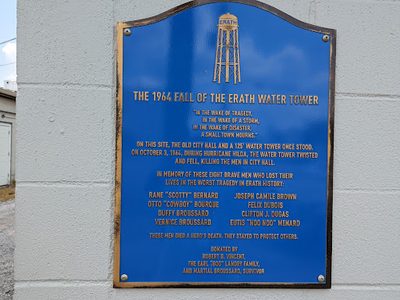 The 1964 Fall of the Erath Water Tower