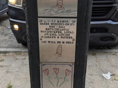 "In Loving Memory" at Plumb Beach