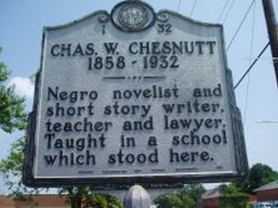 CHAS. W. CHESNUTT 1858-1932
