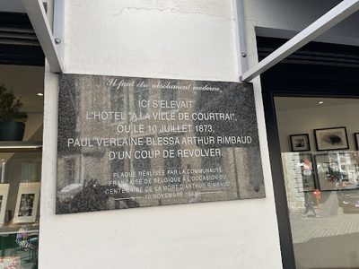 PAUL VERLAINE BLESSA ARTHUR RIMBAUD