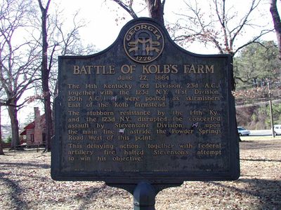 Battle of Kolb's Farm June 22, 1864