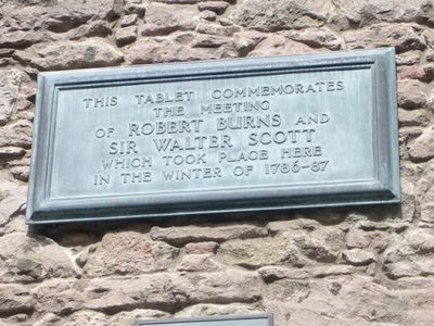 Sciennes Hill House Wall Plaque