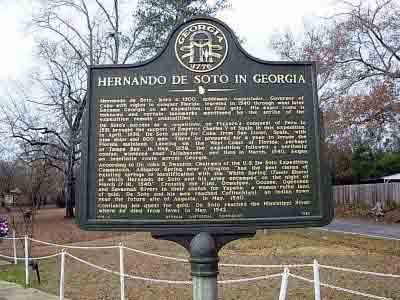 Hernando DeSoto In Georgia
