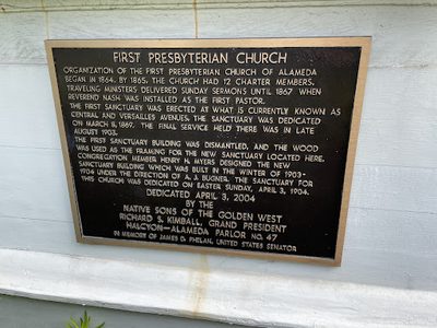 First Presbyterian Church, Alameda