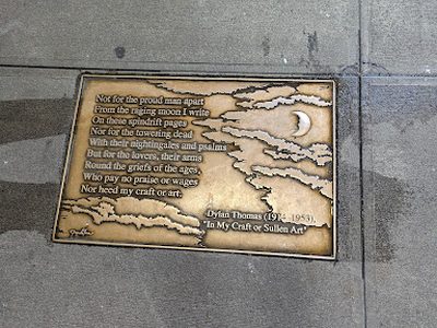 Library Walk: Dylan Thomas, "In My Craft or Sullen Art"