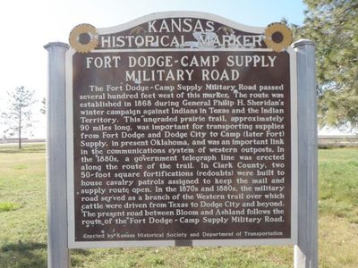 FORT DODGE-CAMP SUPPLY MILITARY ROAD