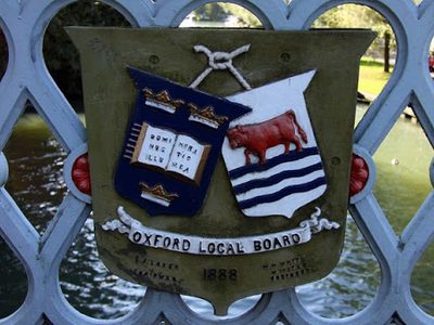 Plaque on Osney Bridge