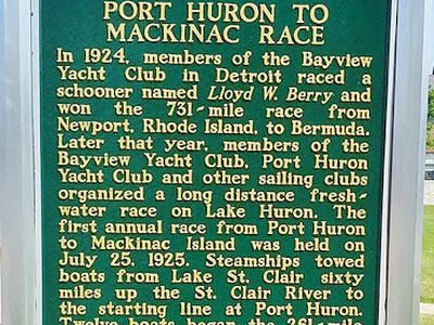 Port Huron To Mackinac Race / Yacht Clubs and World War II