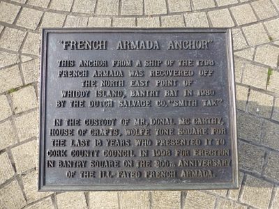 Plaque, French Armada Anchor