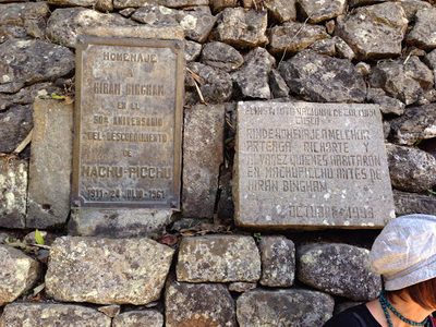 Homage to those who discovered Machu-Picchu