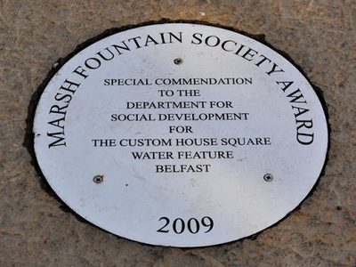 Fountain plaque, Belfast