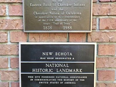 Presented to the People of George by the Eastern Band of Cherokee Indians