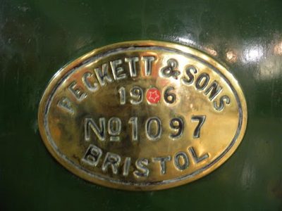 Plaque, Peckett & Sons