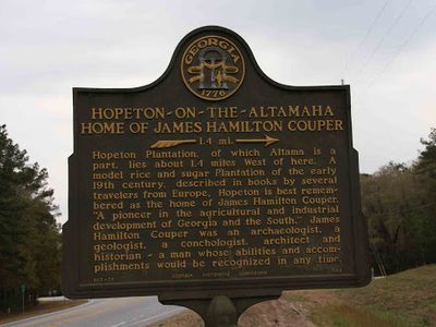 Hopeton-on-the-Altamaha Home of James Hamilton Couper