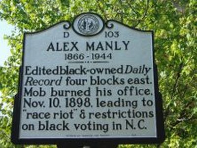 ALEX MANLY 1866-1944