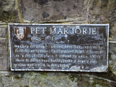 Plaque for Pet Marjorie