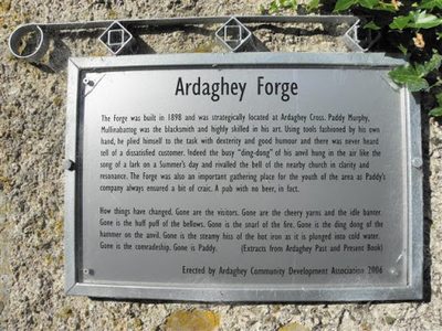 Plaque, Ardaghey Forge