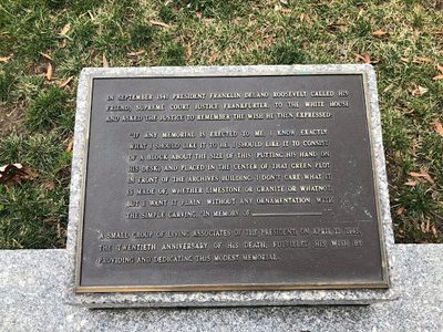FDR Memorial Block