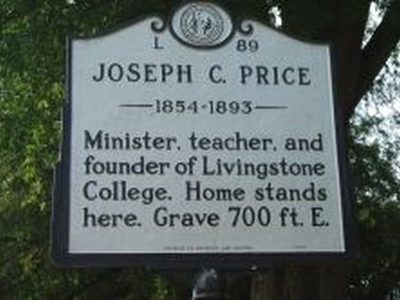 JOSEPH C. PRICE 1854-1893