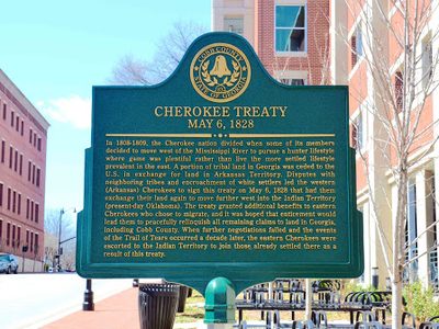 Cherokee Treaty May 6, 1828