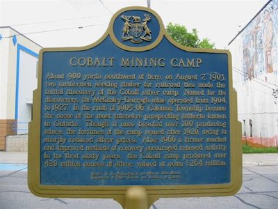 Cobalt Mining Camp