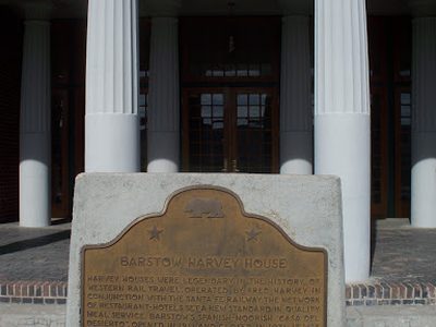 Harvey House  - CHL# 892 Plaque