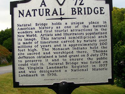 Natural Bridge A72