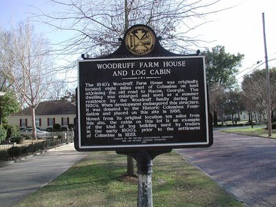 Woodruff Farm House and Log Cabin